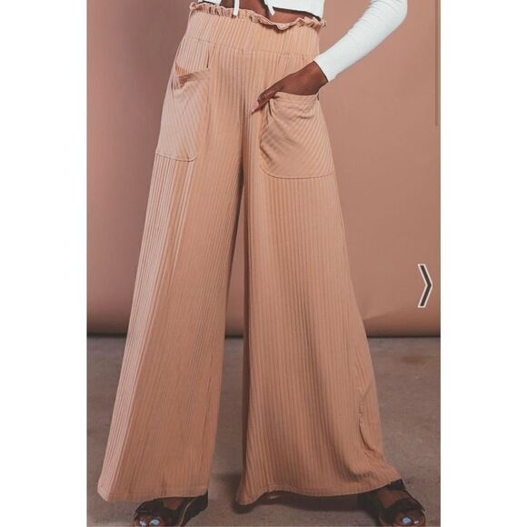 free people movement: blissed out wide leg pants size M - Picture 10 of 11